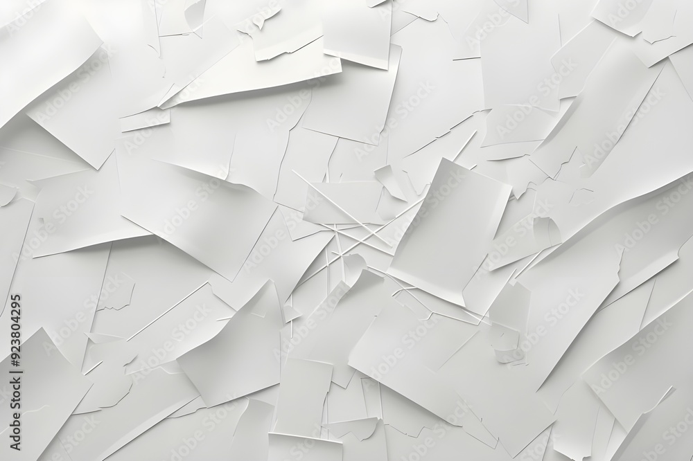 Abstract White Paper Texture