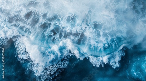 aerial ocean waves , top down ocean view , ocean waves texture , high resolution ocean image