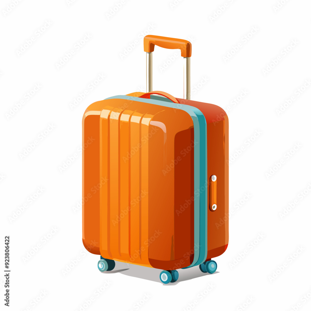 Travel Suitcase Realistic on a isolated white background (9) Travel Suitcase Realistic on a isolated white background (9)