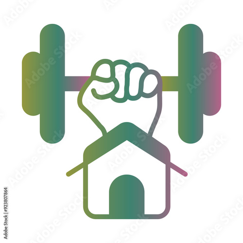 Fitness Center icon Design