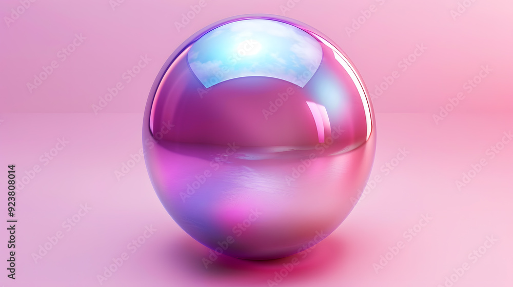 Holographic iridescent sphere with liquid dynamic gradient blur Holographic iridescent sphere with liquid dynamic gradient blur