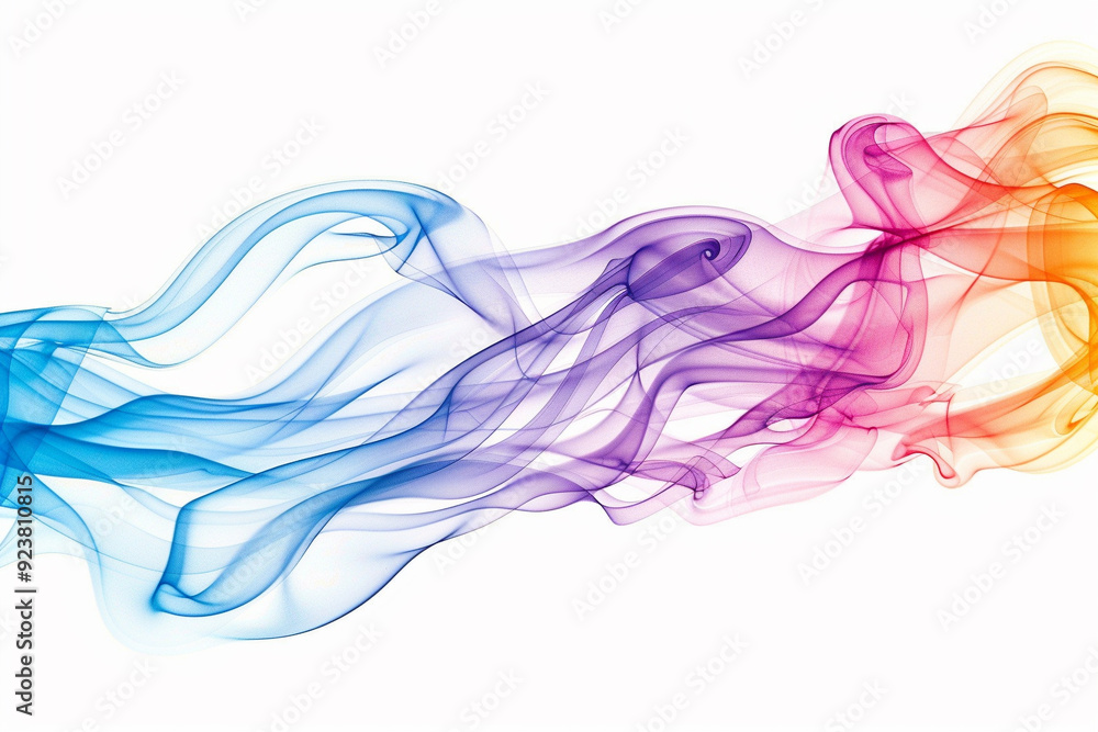 Abstract Smoke Trails Abstract Smoke Trails