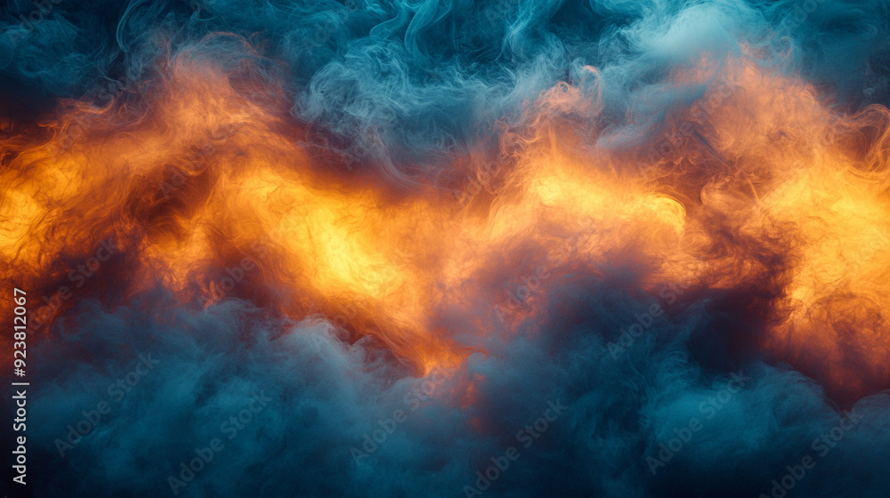 blue and yellow smoke texture background blue and yellow smoke texture background
