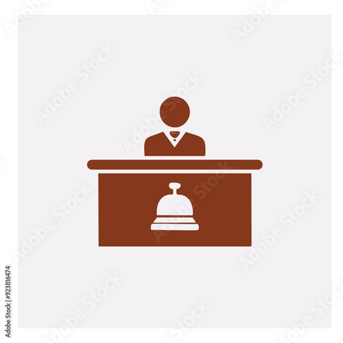 icon Hotel Reception Desk