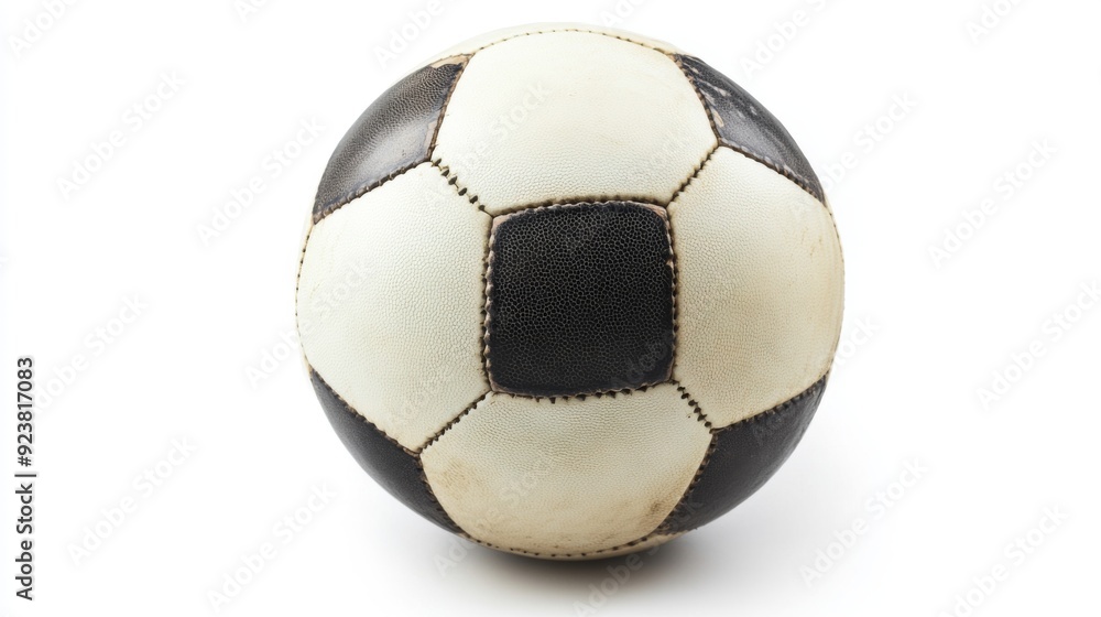 Classic Soccer Ball on White Background Classic Soccer Ball on White Background