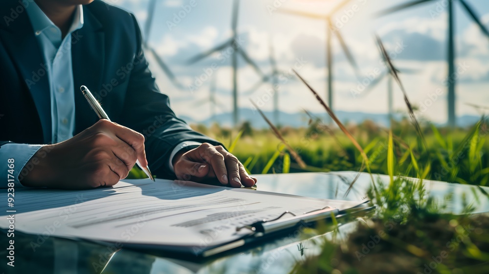 A government official signed a bill to advance renewable energy and promote green innovation nationwide.