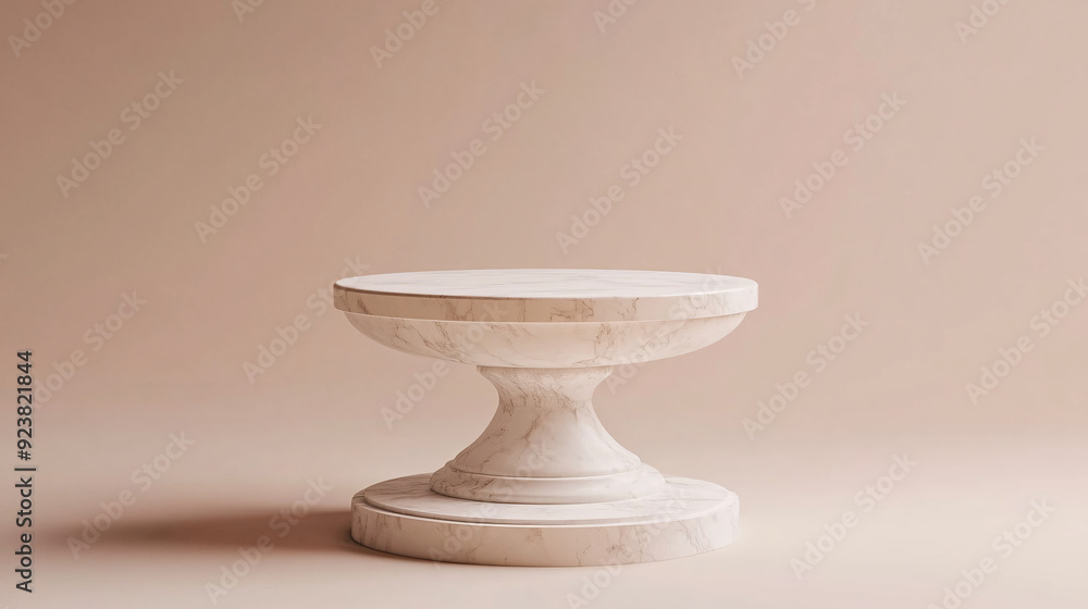 white ceramic pedestal on clear background white ceramic pedestal on clear background