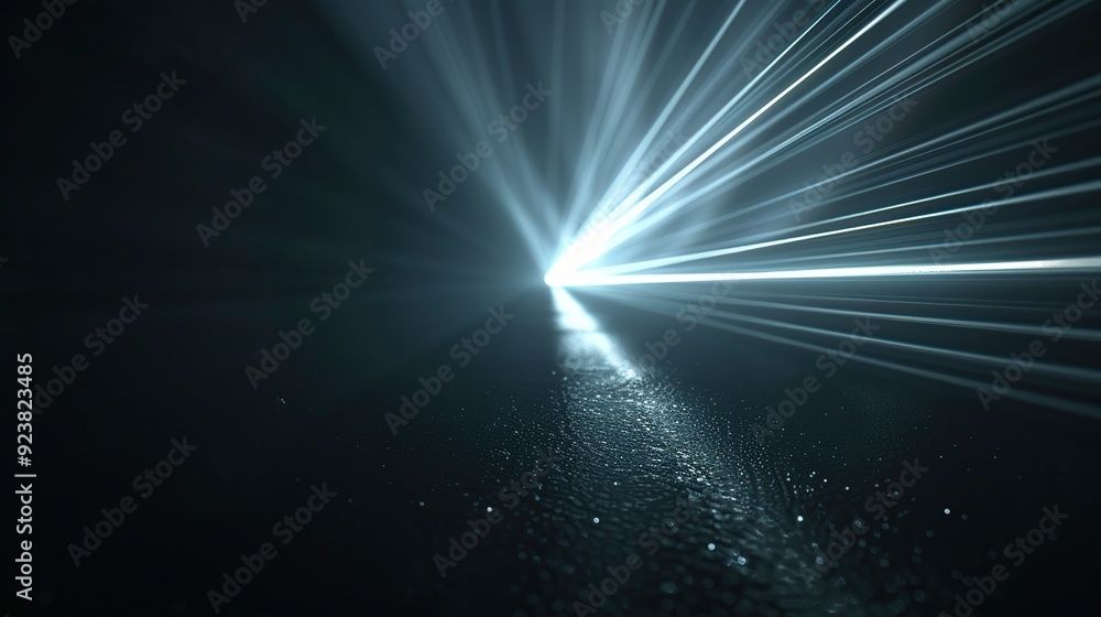 Fototapeta premium Abstract Light Beams
