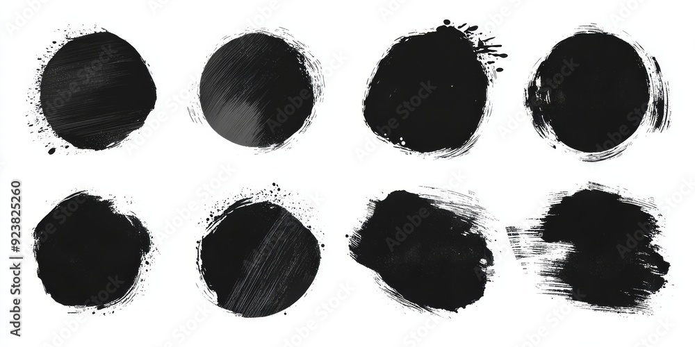 This diverse collection of beautifully crafted black ink splatters and expressive brush strokes is perfect for enhancing creative projects and making social media backgrounds stand out This diverse collection of beautifully crafted black ink splatters and expressive brush strokes is perfect for enhancing creative projects and making social media backgrounds stand out
