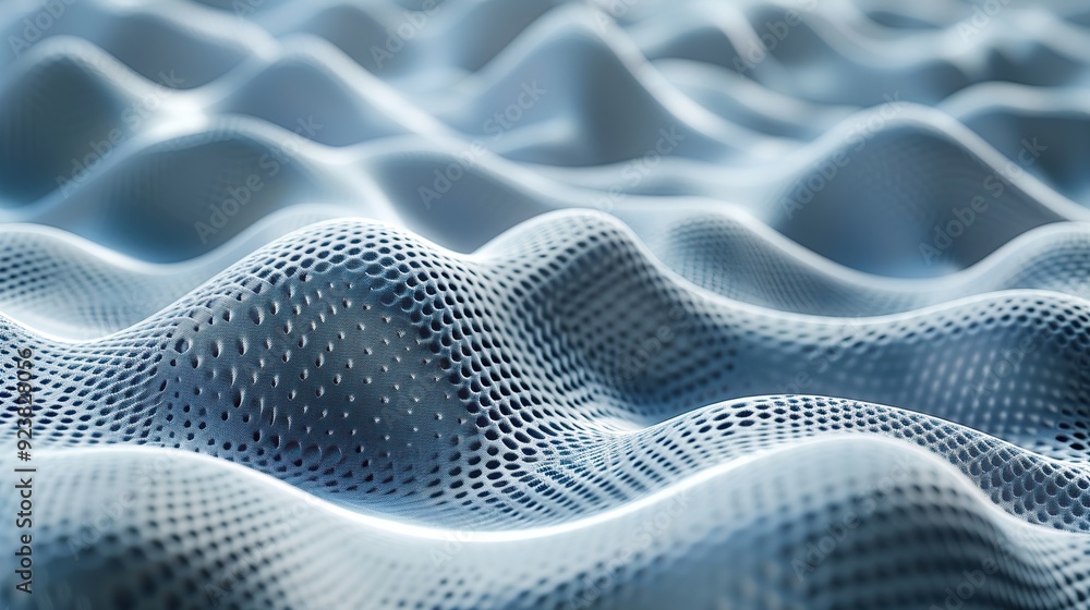 Abstract Wavy Blue Pattern Abstract Wavy Blue Pattern