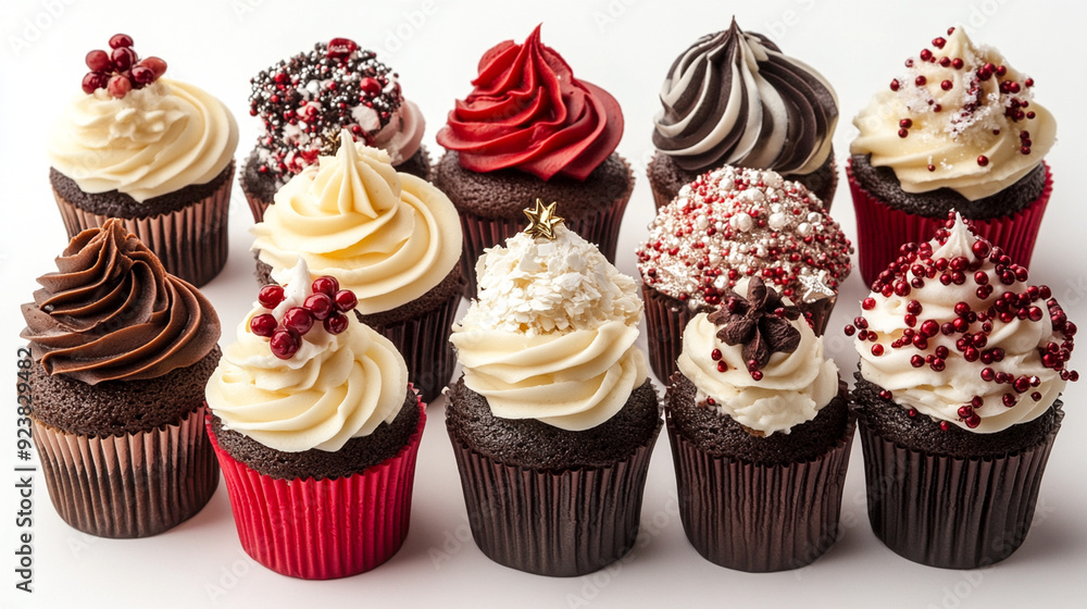 Christmas cupcakes Christmas cupcakes