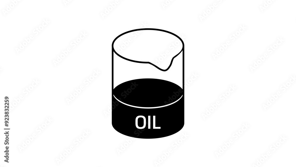 oil quality, oil in flask, black isolated silhouette oil quality, oil in flask, black isolated silhouette