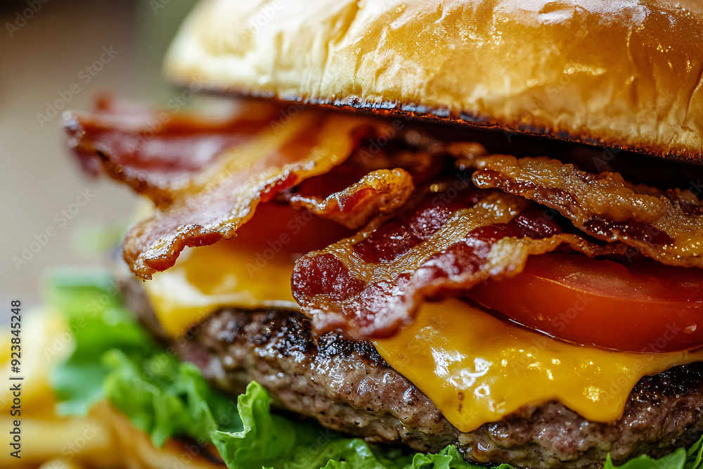 The All American Bacon Cheeseburger A Classic Indulgence This Juicy the-all-american-bacon-cheeseburger-a-classic-indulgence-this-juicy