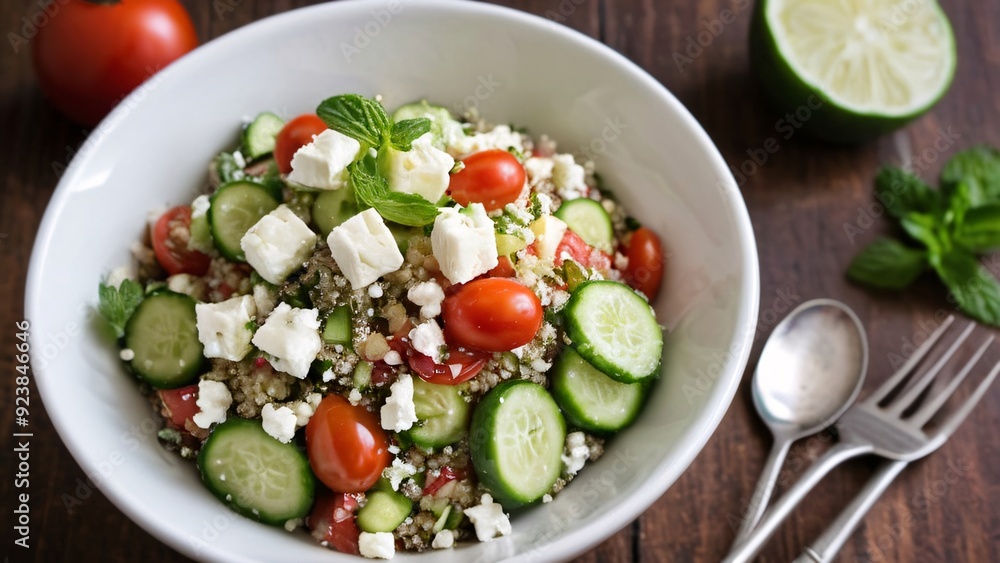 Vibrant Quinoa Salad with Fresh Herbs Vibrant Quinoa Salad with Fresh Herbs