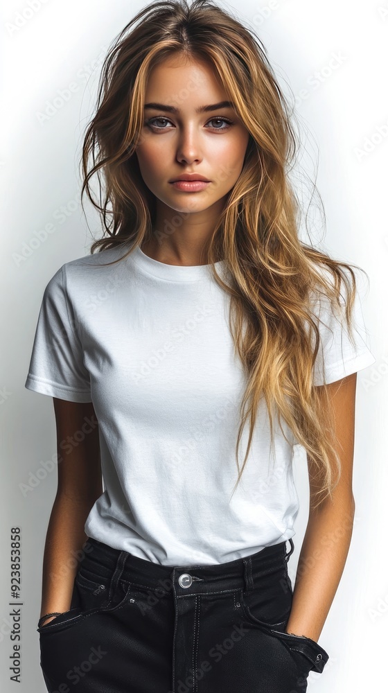 White t-shirt mockup | T-shirt mockup White t-shirt mockup | T-shirt mockup