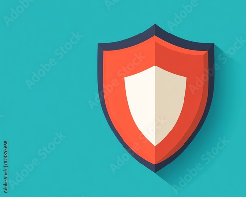 Cyber shield, guarding against online vulnerability, flat design illustration Free Download Cyber shield, guarding against online vulnerability, flat design illustration - GFXLoad