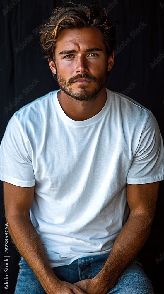 White t shirt mockup | T-shirt mockup White t shirt mockup | T-shirt mockup