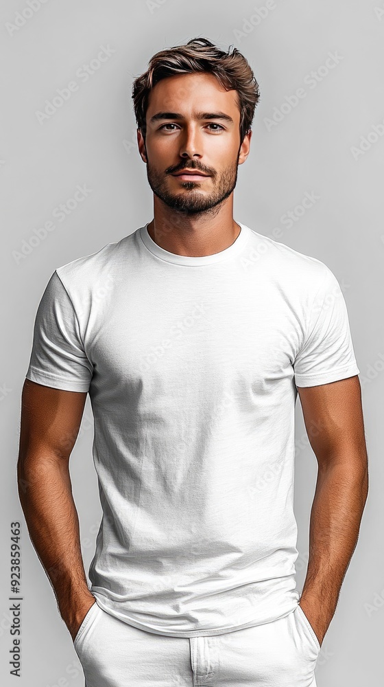 White t shirt mockup White t shirt mockup