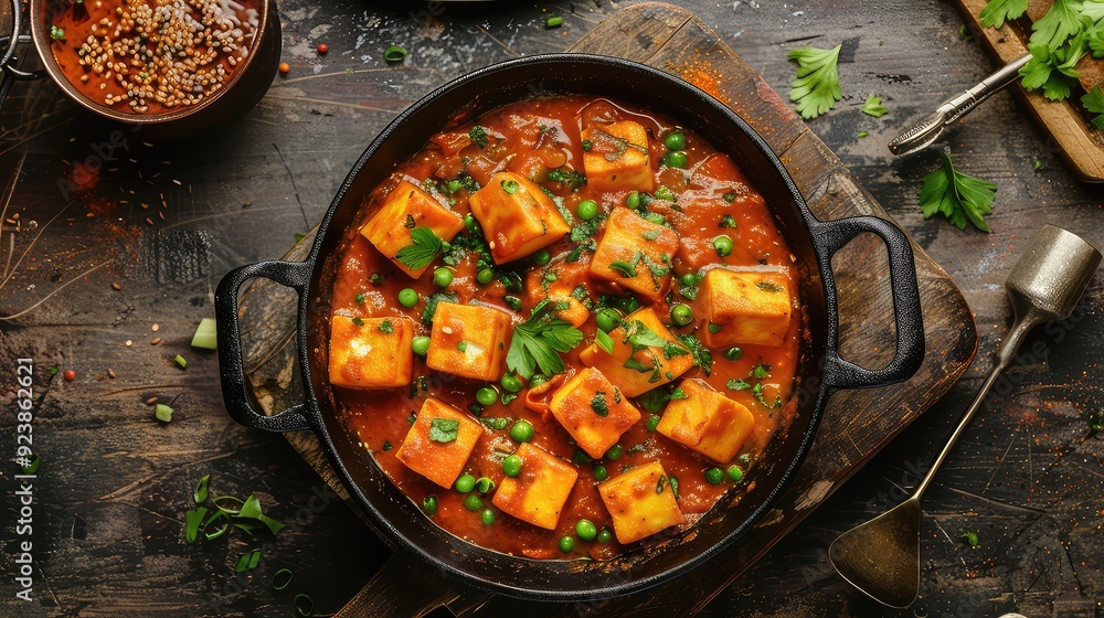 Matar Paneer Matar Paneer