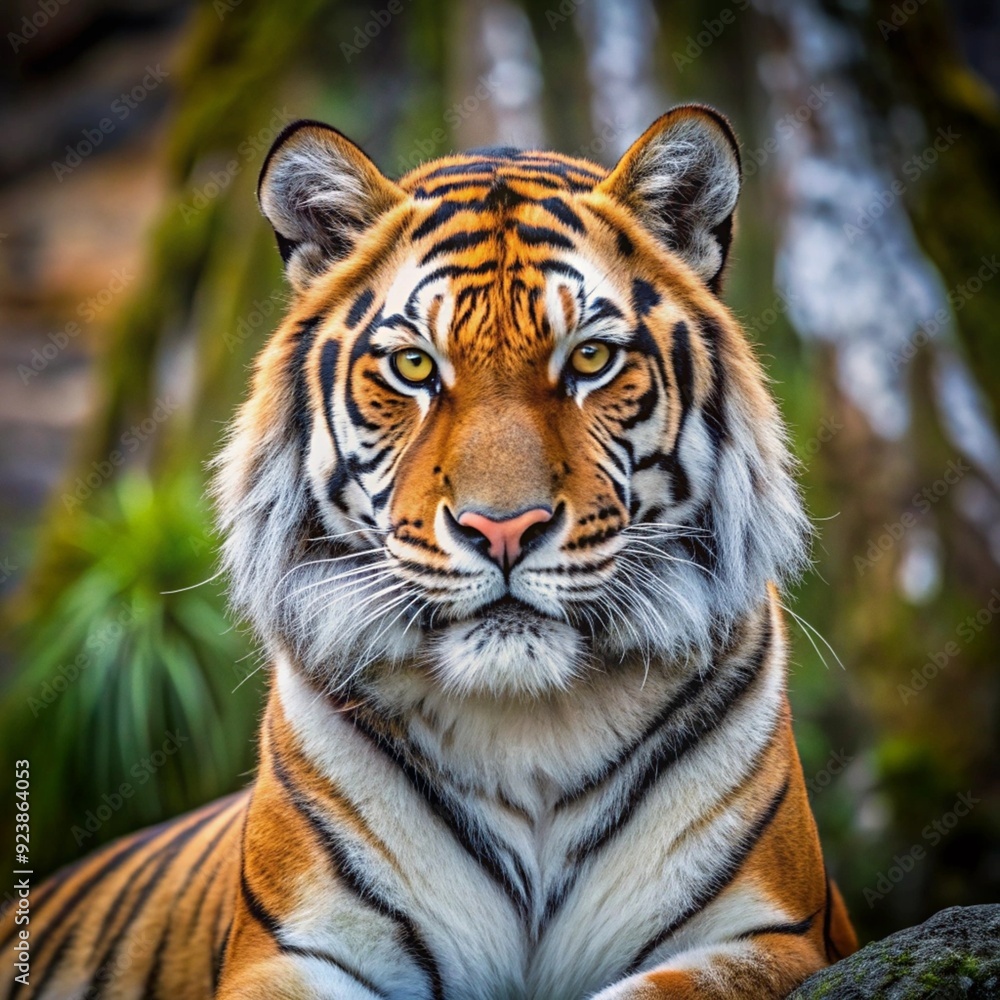 Fototapeta premium Majestic Tiger in the Wild