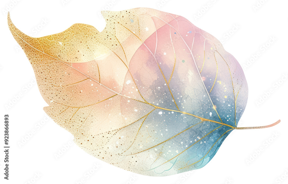 Fototapeta premium PNG Leaf petal plant art.