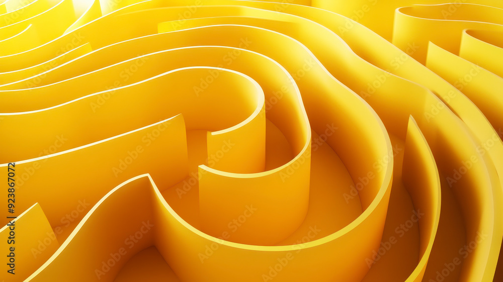Abstract Maze yellow paper background. Abstract Maze yellow paper background.