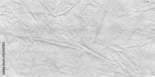 White wrinkly backdrop paper background. texture of white marble luxury wall. Light Gray Aquarelle Floral Stain Pattern. white fabric crushed textured crumpled. Background or crumpled white paper.
