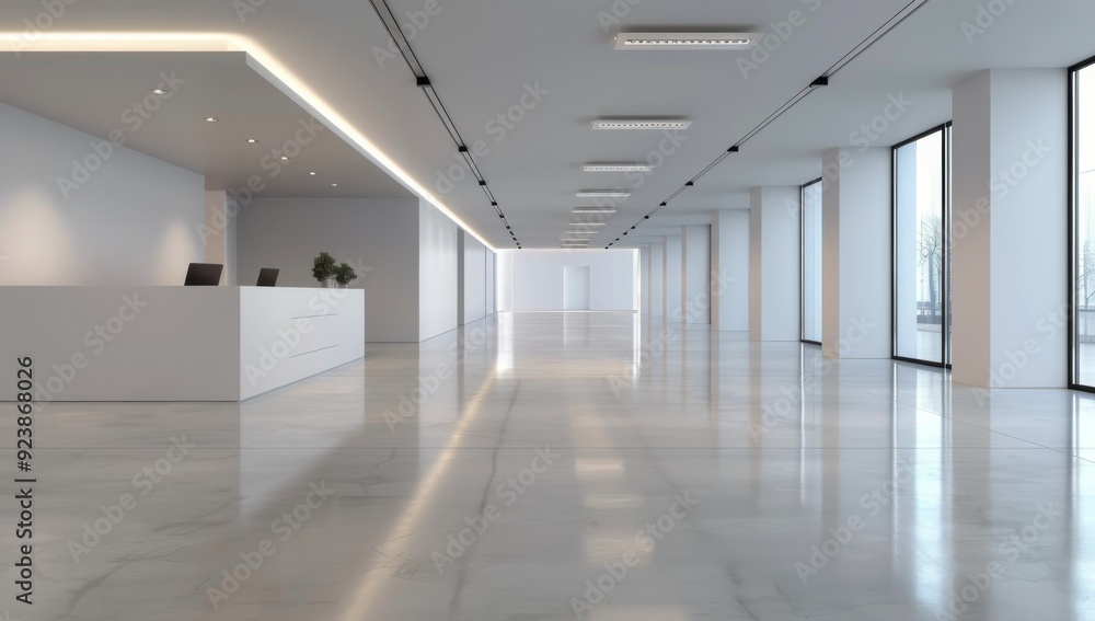 Modern Office Space With Sleek Design and Abundant Natural Light Modern Office Space With Sleek Design and Abundant Natural Light