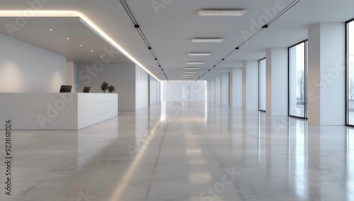 Wallpaper Mural Modern Office Space With Sleek Design and Abundant Natural Light Torontodigital.ca