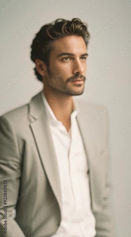 Serious entrepreneur with a thoughtful gaze, ready to innovate.
Serious entrepreneur with a thoughtful gaze, ready to innovate.