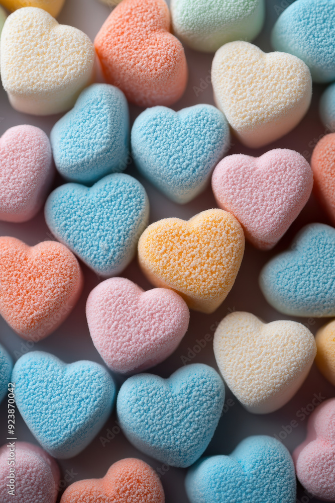 Soft Pastel Marshmallows Pattern Soft Pastel Marshmallows Pattern
