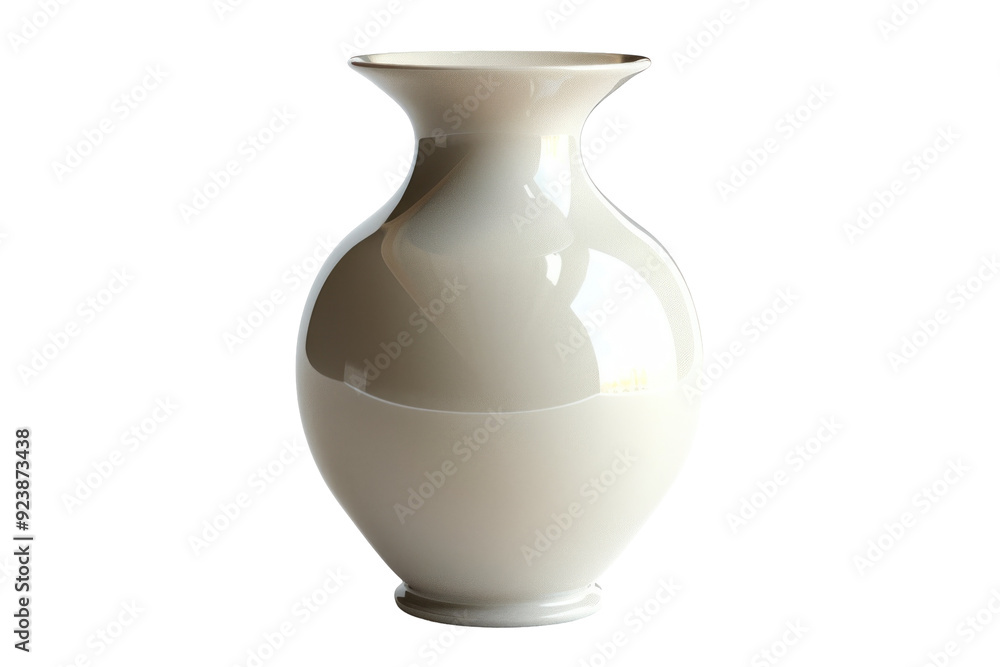 A ceramic vase isolated on a white background. A ceramic vase isolated on a white background.