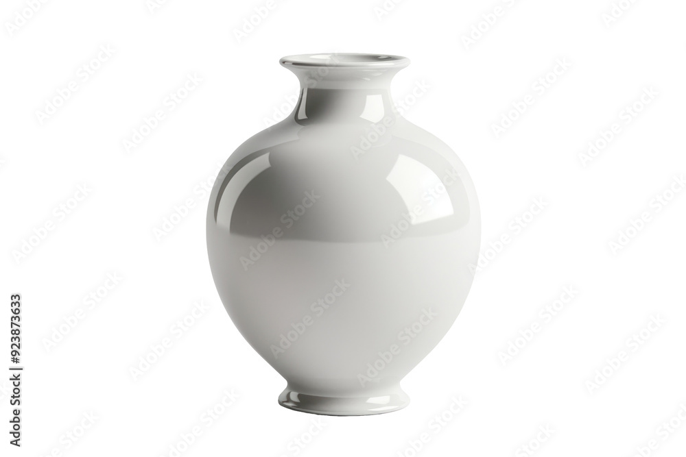 A ceramic vase isolated on a white background. A ceramic vase isolated on a white background.