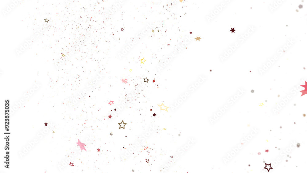 Twinkling Yuletide Skies: Breathtaking 3D Illustration of Falling Christmas Starlights Twinkling Yuletide Skies: Breathtaking 3D Illustration of Falling Christmas Starlights