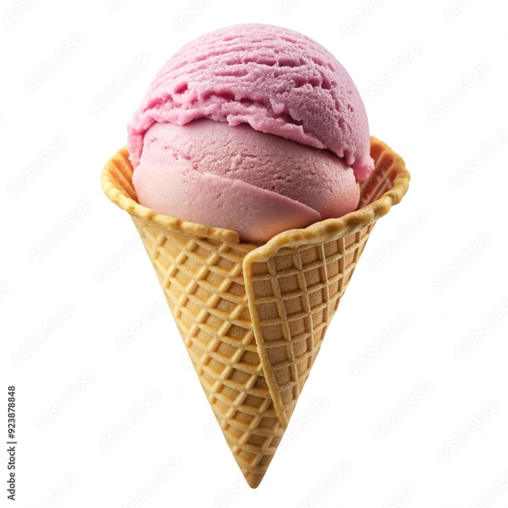 Delicious Ice Cream Cone Delicious Ice Cream Cone