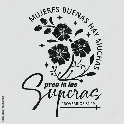 Art & IllustFrases religiosas svg, Strong Christian Woman Svg Spanish svg, Frases biblicas svg, Frases cristianas svg, Dios Amor Svg, Latina Quotesration