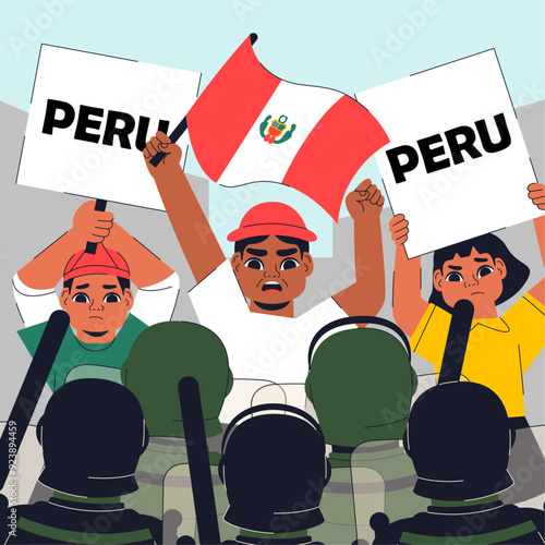 Perú protesta