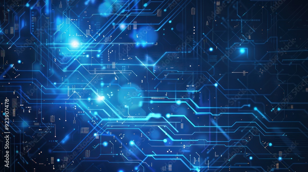 Abstract Digital Circuitry Background Abstract Digital Circuitry Background