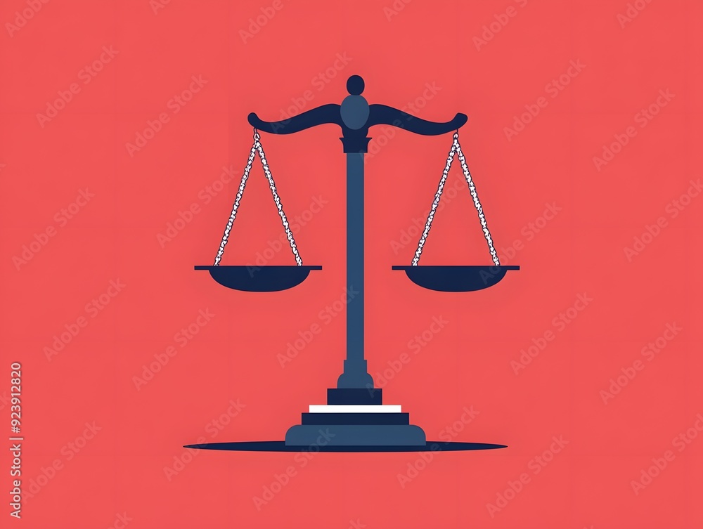 A simple illustration of the scales of justice, symbolizing law, fairness, and balance. A simple illustration of the scales of justice, symbolizing law, fairness, and balance.