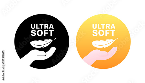 Ultra soft message icons. Silhouette and flat style. Vector icons.