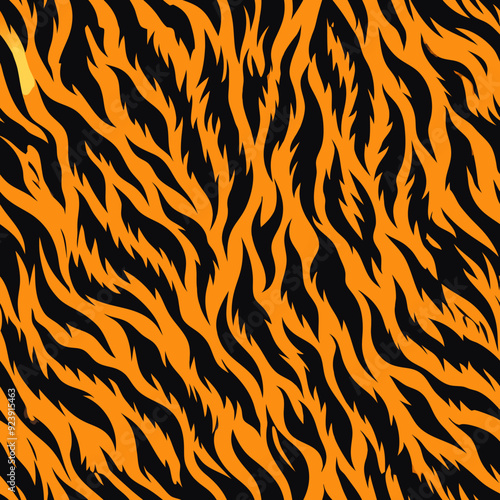 tiger skin pattern