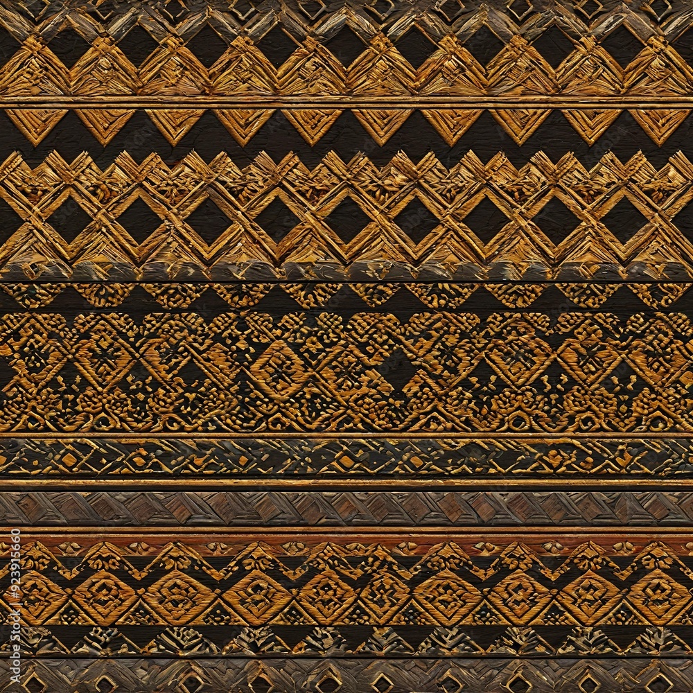 Close-up of a unique pattern on a wall, great for interior design or architecture projects Close-up of a unique pattern on a wall, great for interior design or architecture projects