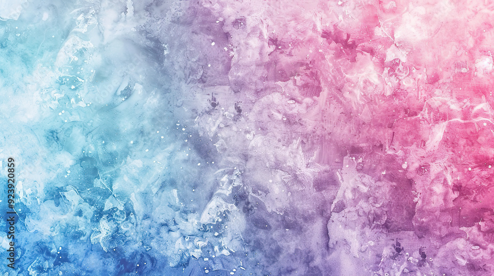 Obraz premium Vibrant Color Gradient Rendering Showcases a Dreamy Watercolor Texture Background, Perfect for Creative Design Concepts and Artistic Expressions