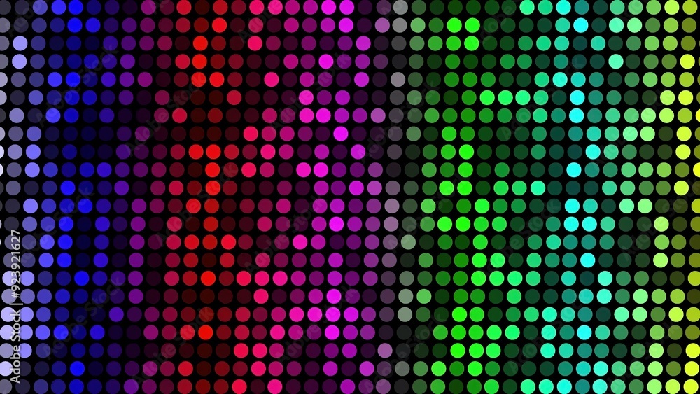 Beautiful illustration of colorful pixel circles background Beautiful illustration of colorful pixel circles background