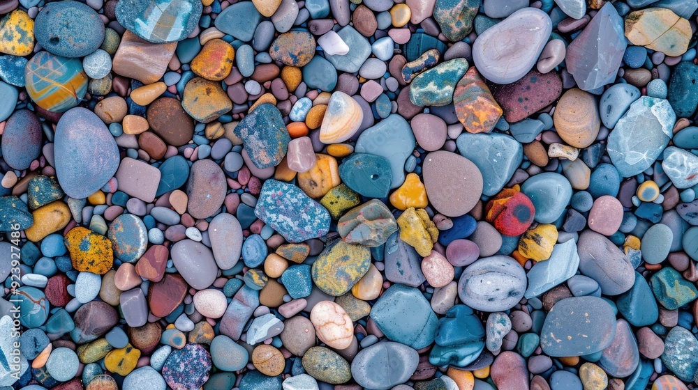 A Colorful Collection of Smooth Pebbles A Colorful Collection of Smooth Pebbles
