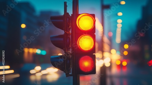 AI-Powered Smart Traffic Lights: Traffic lights adjusting in real-time based on traffic conditions.