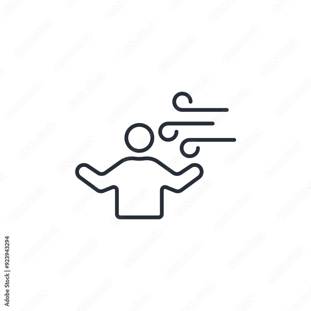 fresh air icon. vector.Editable stroke.linear style sign for use web design,logo.Symbol illustration. fresh air icon. vector.Editable stroke.linear style sign for use web design,logo.Symbol illustration.