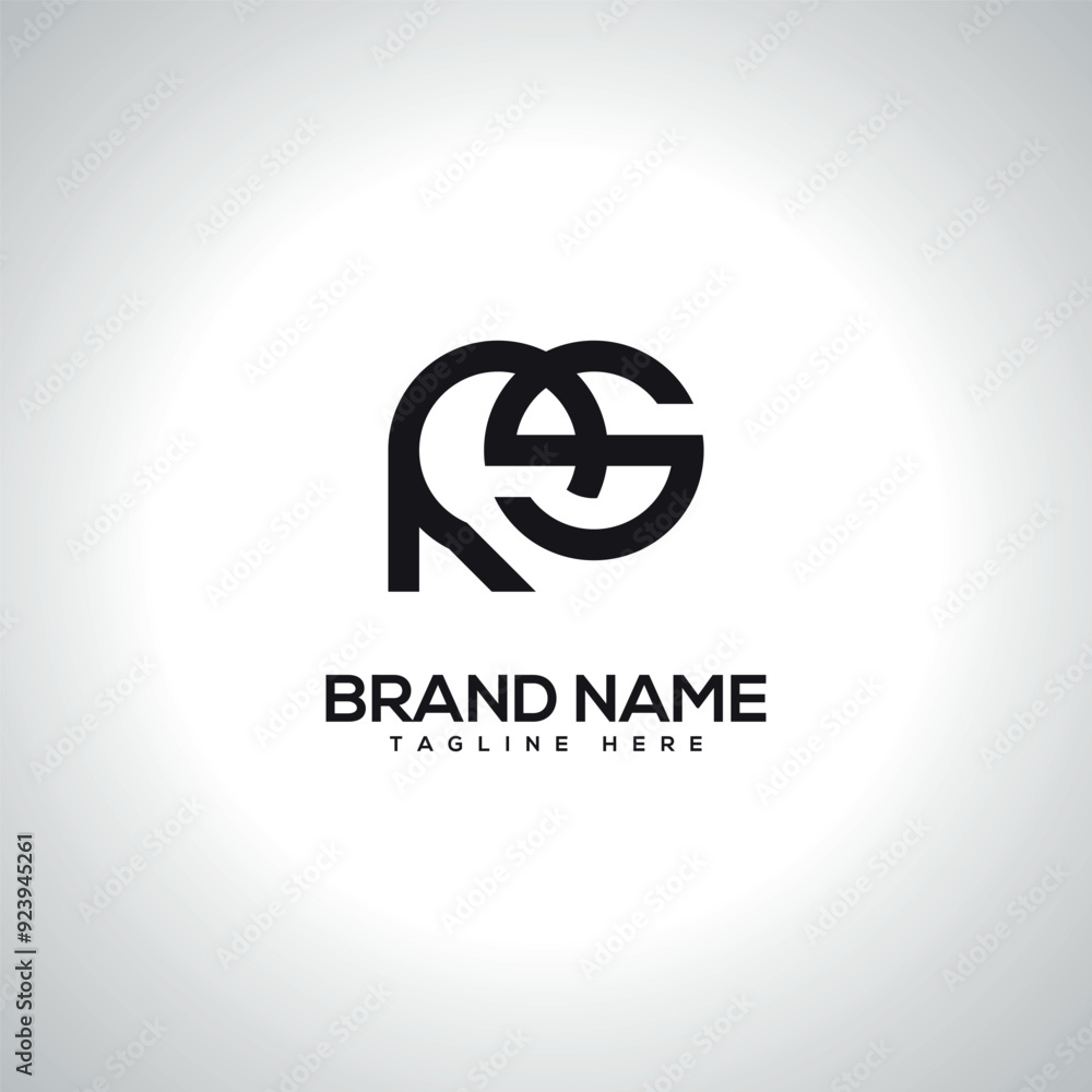 RS SR Abstract Unique Letter Logo Design. Initial Vector Symbol. RS SR Abstract Unique Letter Logo Design. Initial Vector Symbol.