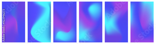 purple colored gradientssoft purple teal yellow green gradient pastel colors sof curves and design in vector mesh