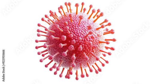 Obraz na płótnie Virus, bacteria transparent background w salonie